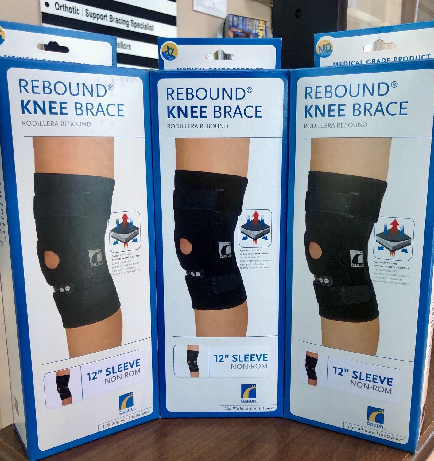 OSSUR REBOUND KNEE BRACE Store SPINEgroup