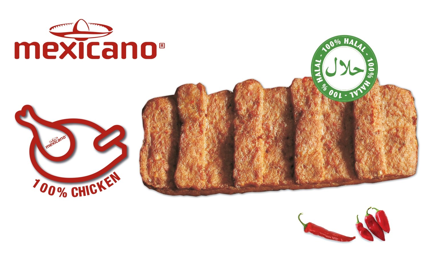 Halal mexicano 15 x 135 gr Shop Van Hoof Diepvries