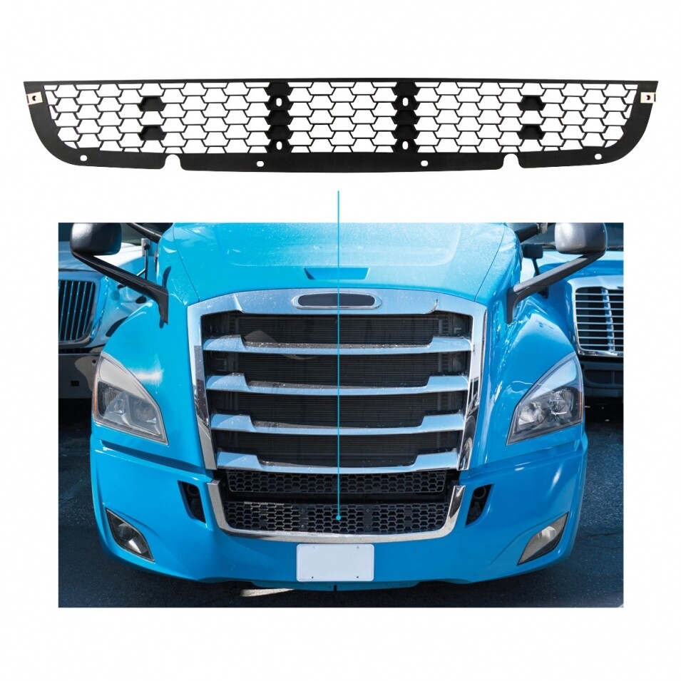 Bumper Mesh for Freightliner Cascadia Chrome Country Shop Chrome