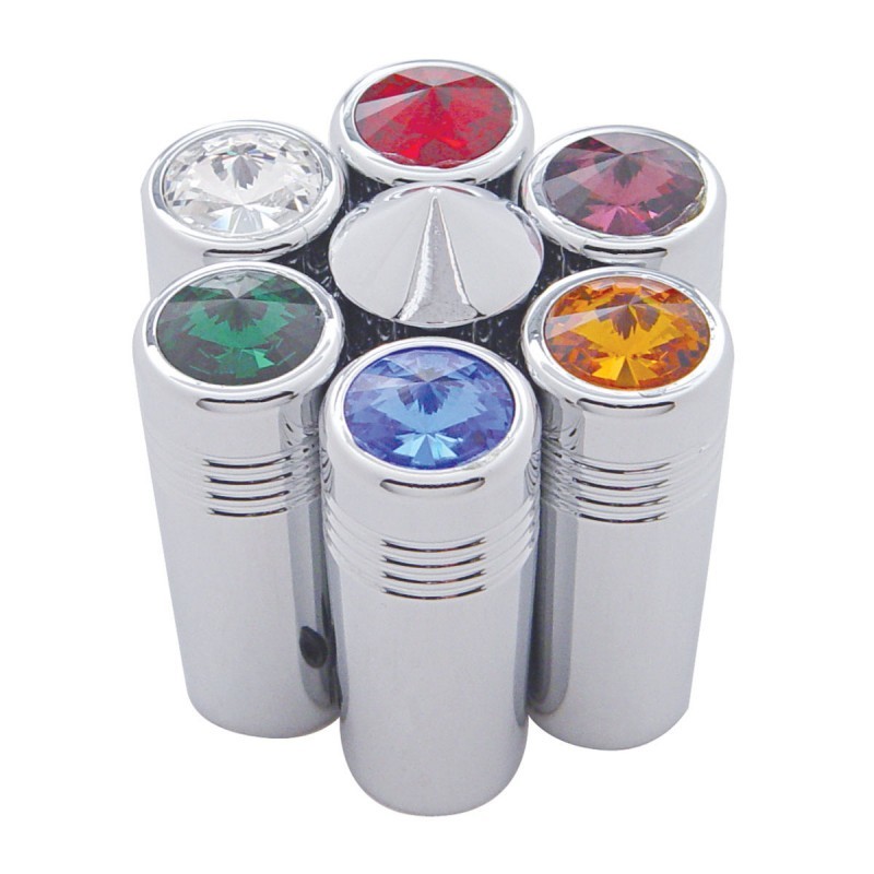 United Pacific 15/8" Short Toggle Switch Extension w/ Crystal for