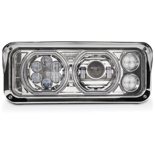 Trux Accessories LED Projector Headlight Assembly w/ Glow Position