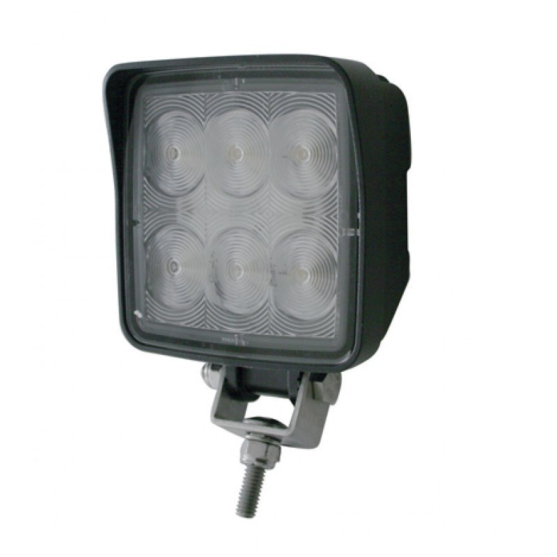 United Pacific 6 High Power 1440 Lumen LED Square Work/Flood Light
