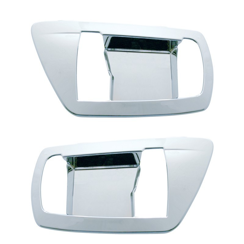 United Pacific Chrome Door Handle Trim for '06+ Kenworth (Set of 2