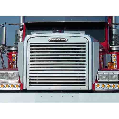 RoadWorks Manufacturing Stainless Steel Grille w/ LouverStyle Bars for