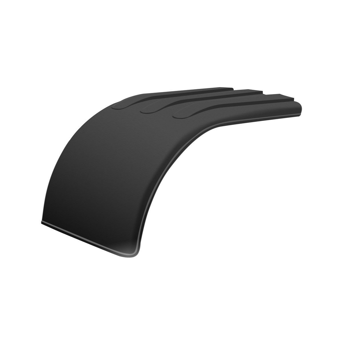 Trux Accessories 66" Black Poly Half Fenders and Mounting Kit Shop