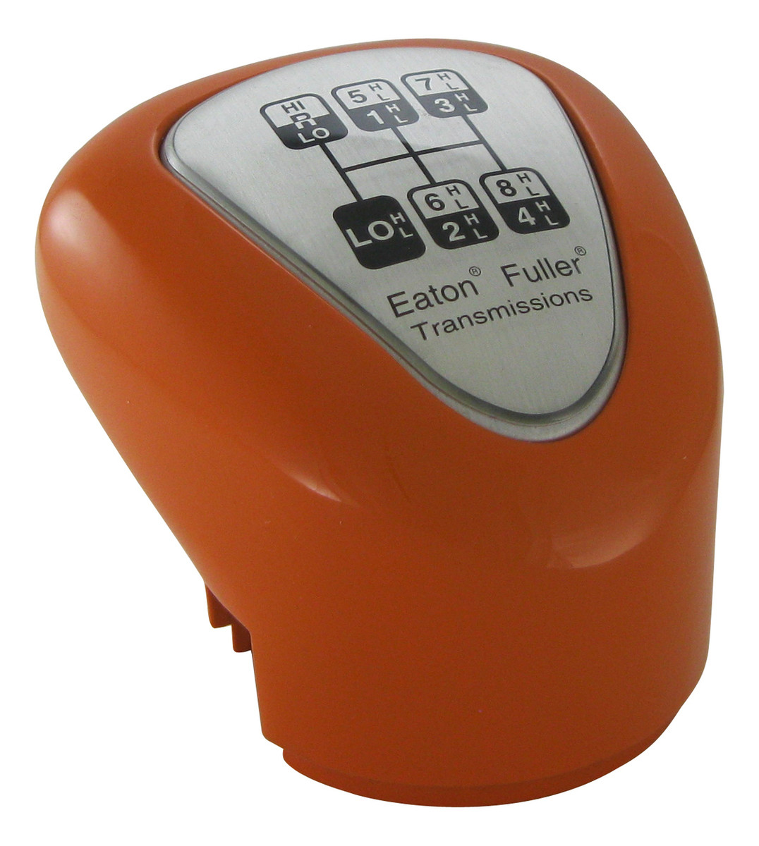 Orange Shift Knob 13/18 Speed Shop Chrome Country