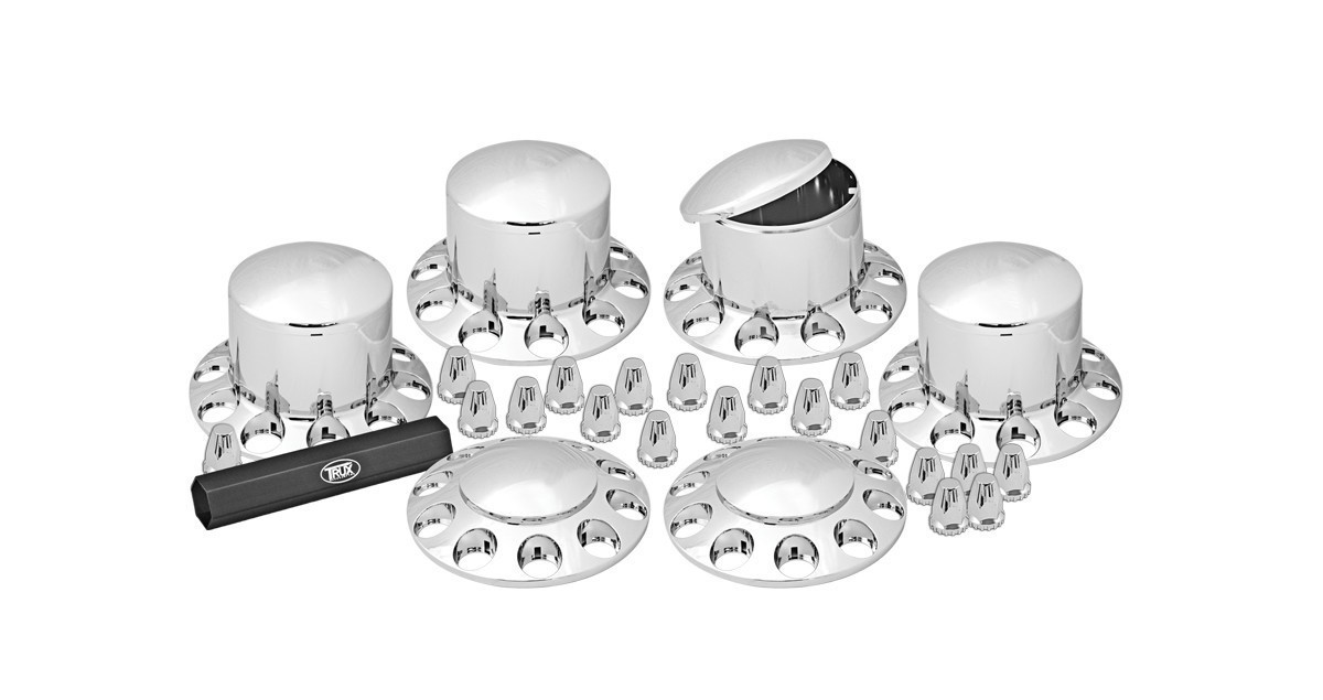 Chrome Plastic Axle Cover Kit Chrome Country Shop Chrome Country