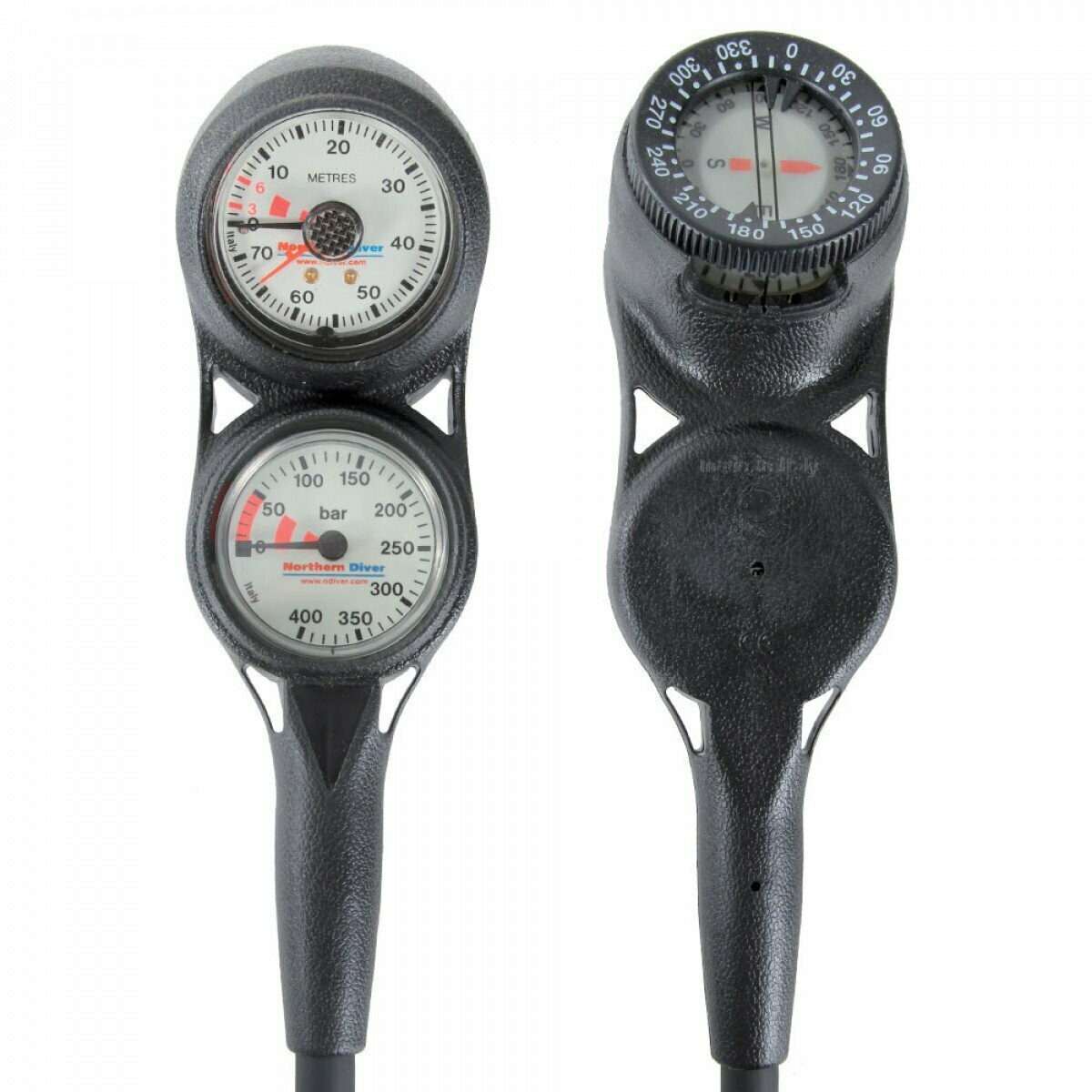 Northern Diver INST 13 Compact Contents, Depth, Compass Gauge