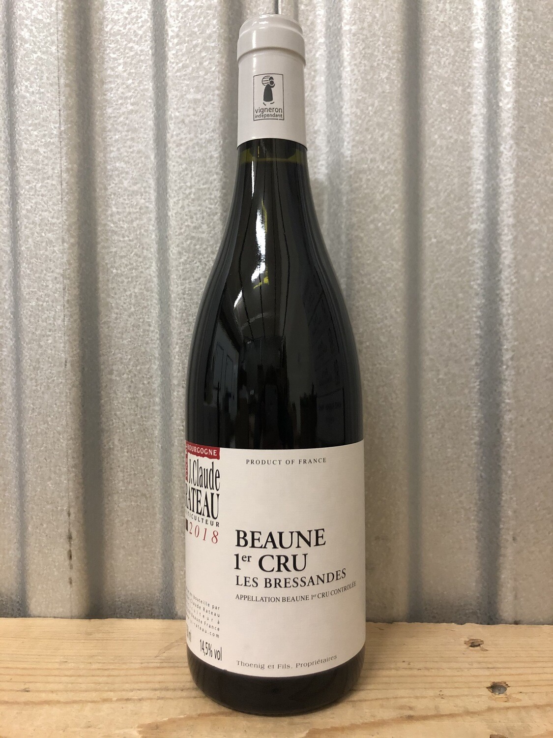 JeanClaude Rateau Beaune 1er Cru "Les Bressandes" 2018