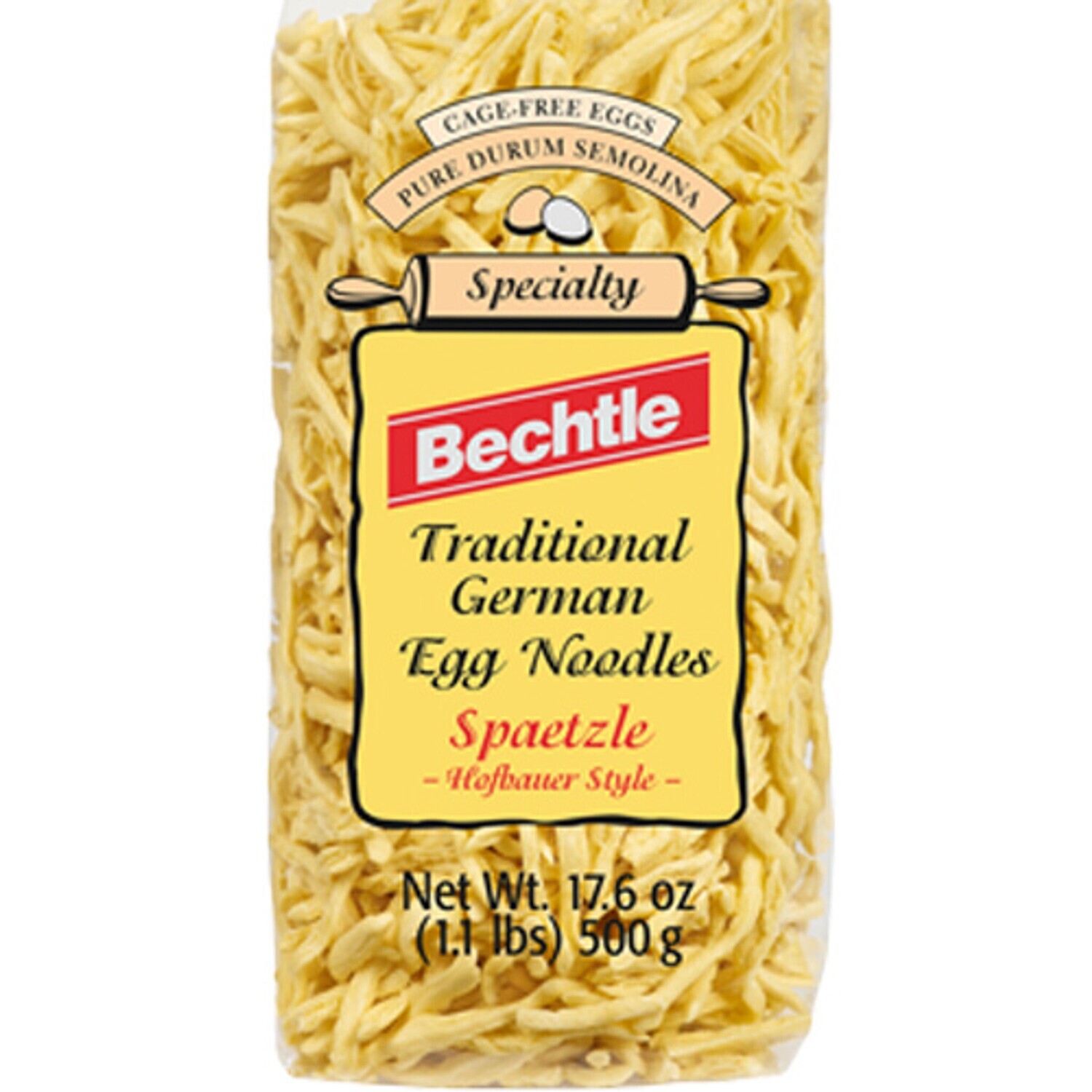 Bechtle Traditional German Egg Noodles Spaetzle Hofbauer Style 17.6 oz