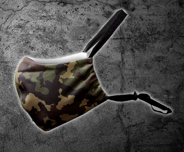 Camo Face Mask