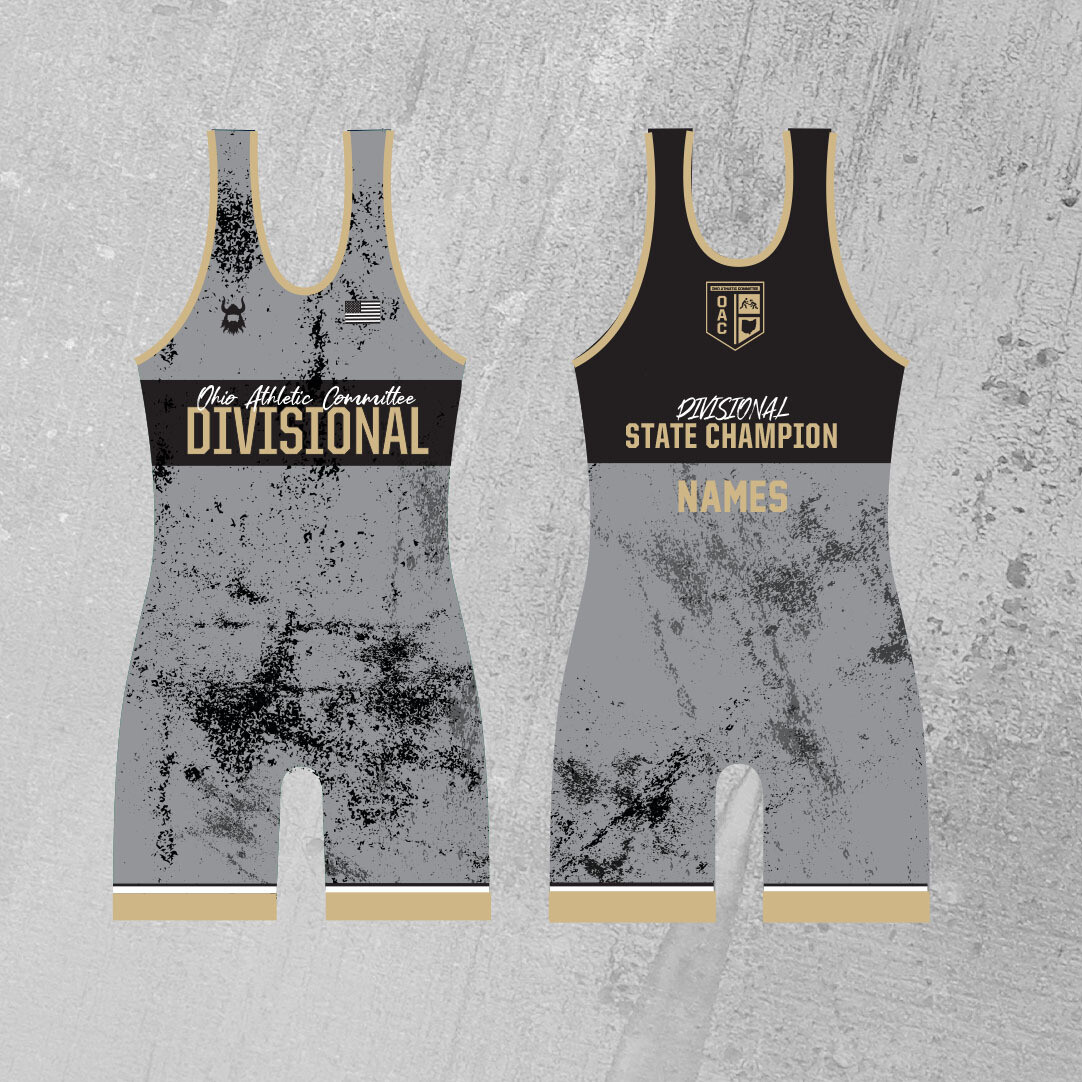 2023 OAC DIVISIONAL STATE CHAMPION SINGLET
