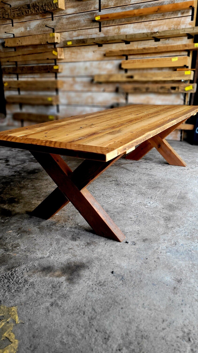 The X Base Farmhouse Table