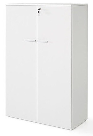 Armario medio con puertas y cerradura (93cm ancho x 141,6cm altura x 42
