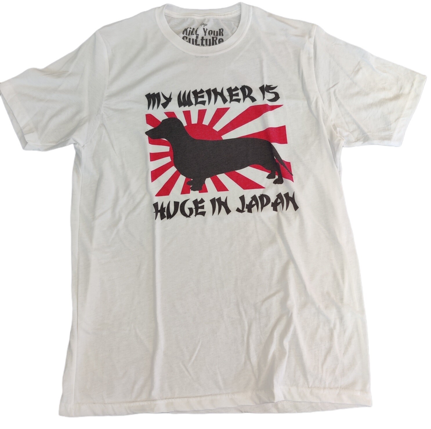 Weiner is Huge in Japan - Vintage Tee Weiner is Huge in Japan - Vintage Tee