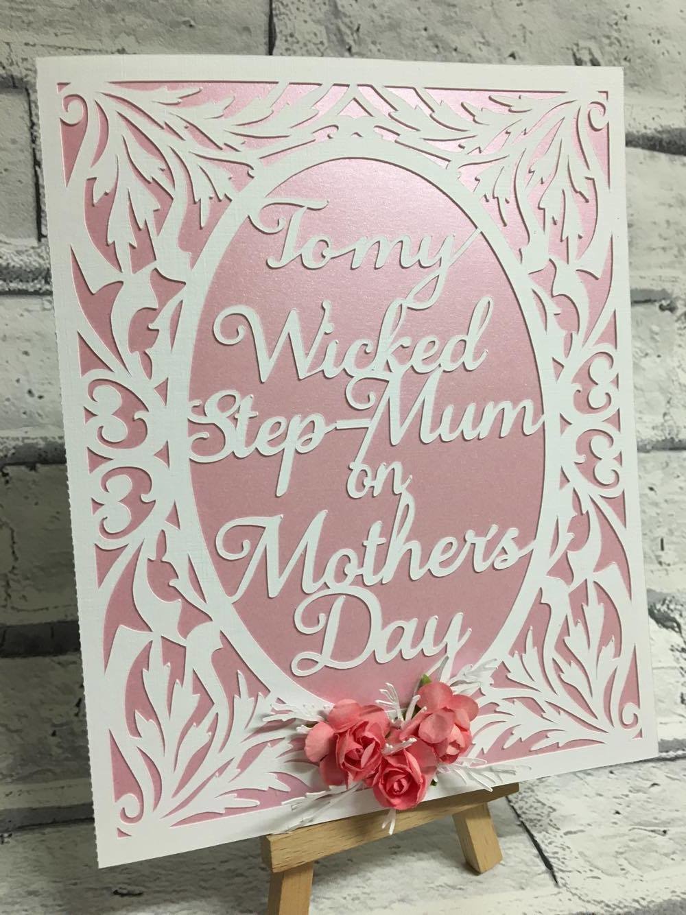 Wicked Step Mother Card For Mothers Day