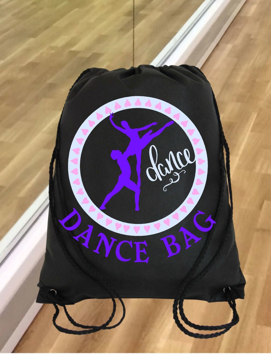 Ballet Dance Kit Bag Design 3 studio format for HTV vinyl