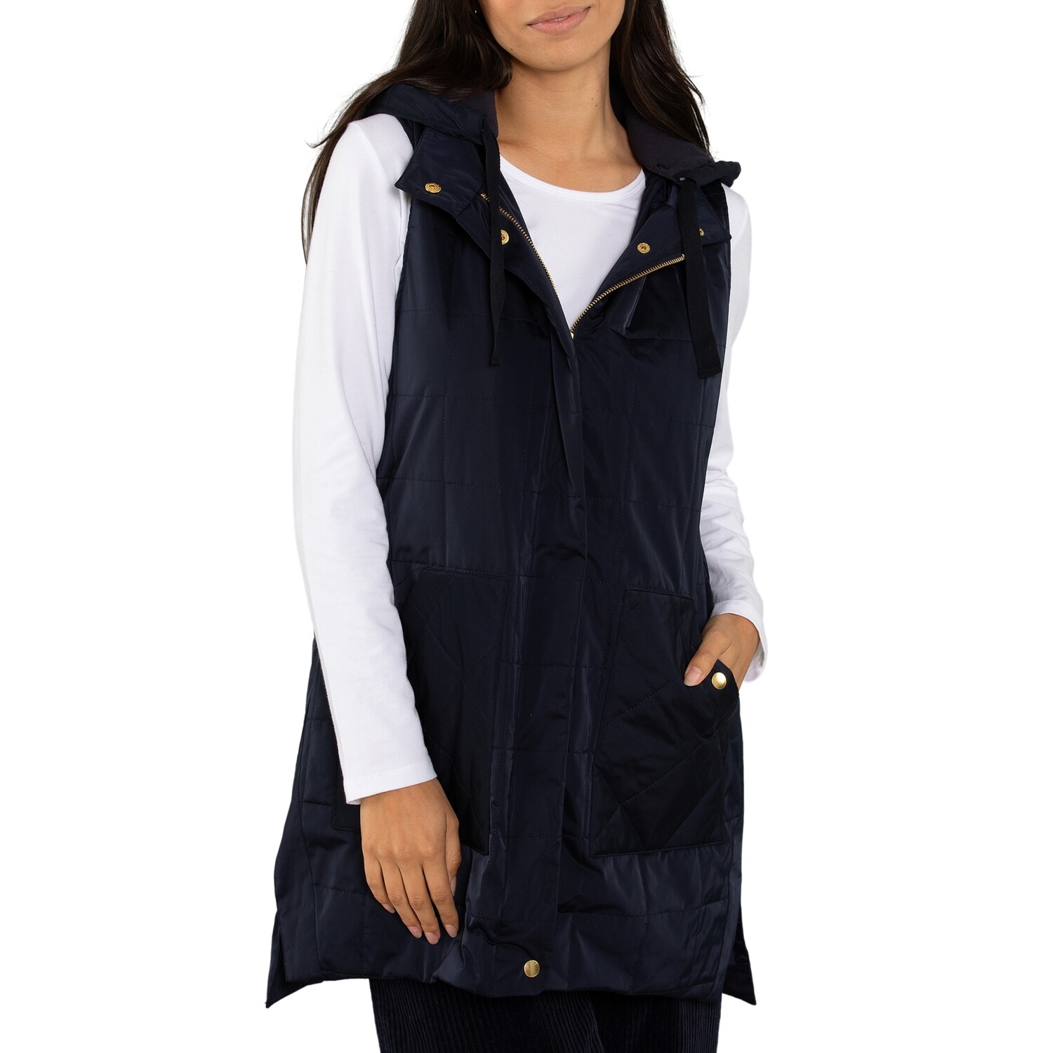 Longline Vest by Yarra Trail