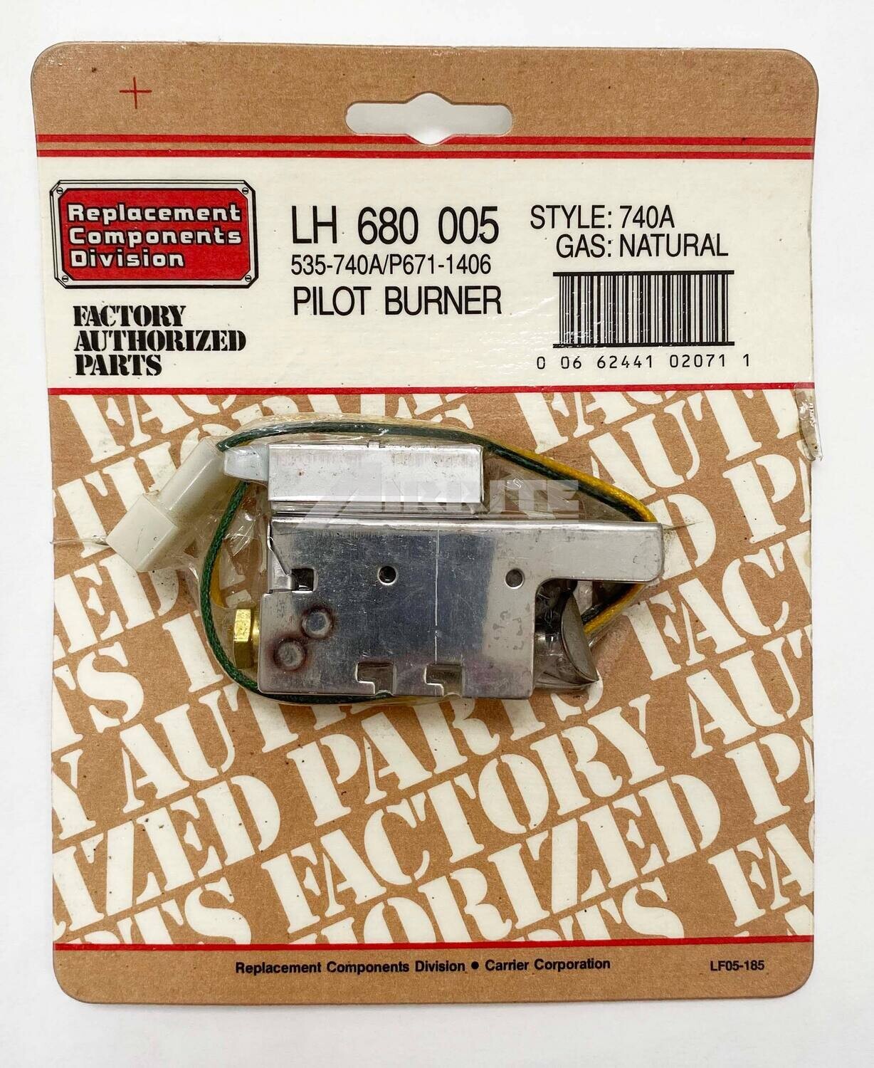 Pilot Burner Assembly Repairwares Furnace - Model LH680005 740A (Bryant/ Carrier/Payne Compatible) Spark Igniter For Gas Furnace