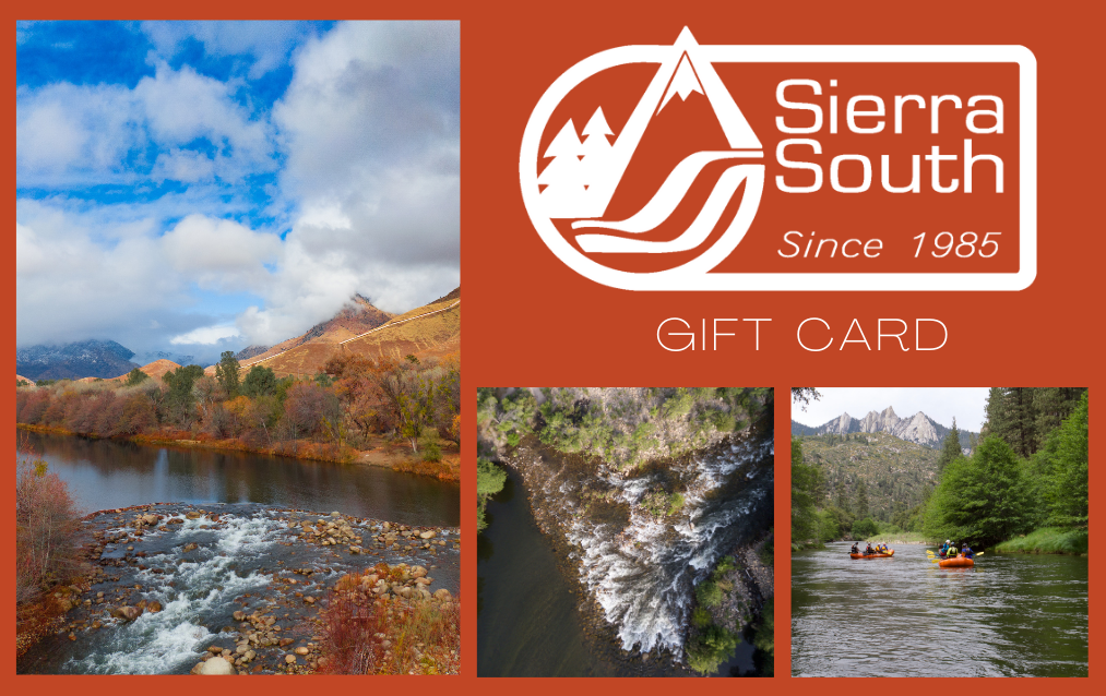 Gift card Whitewater Kayaks Sierra South Store