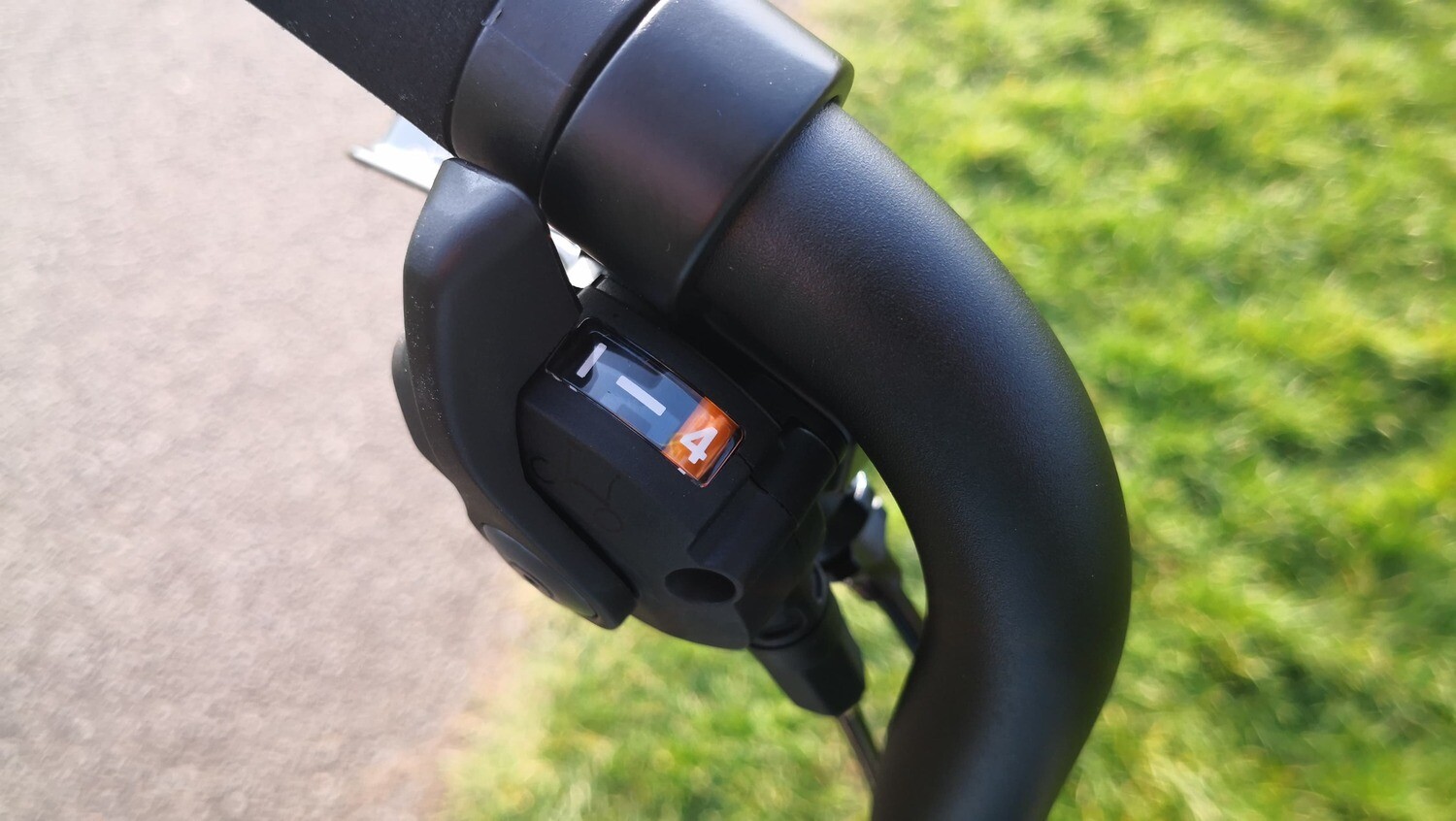 Brompton 4 speed BLACK derailleur gear shifter with integrated brake