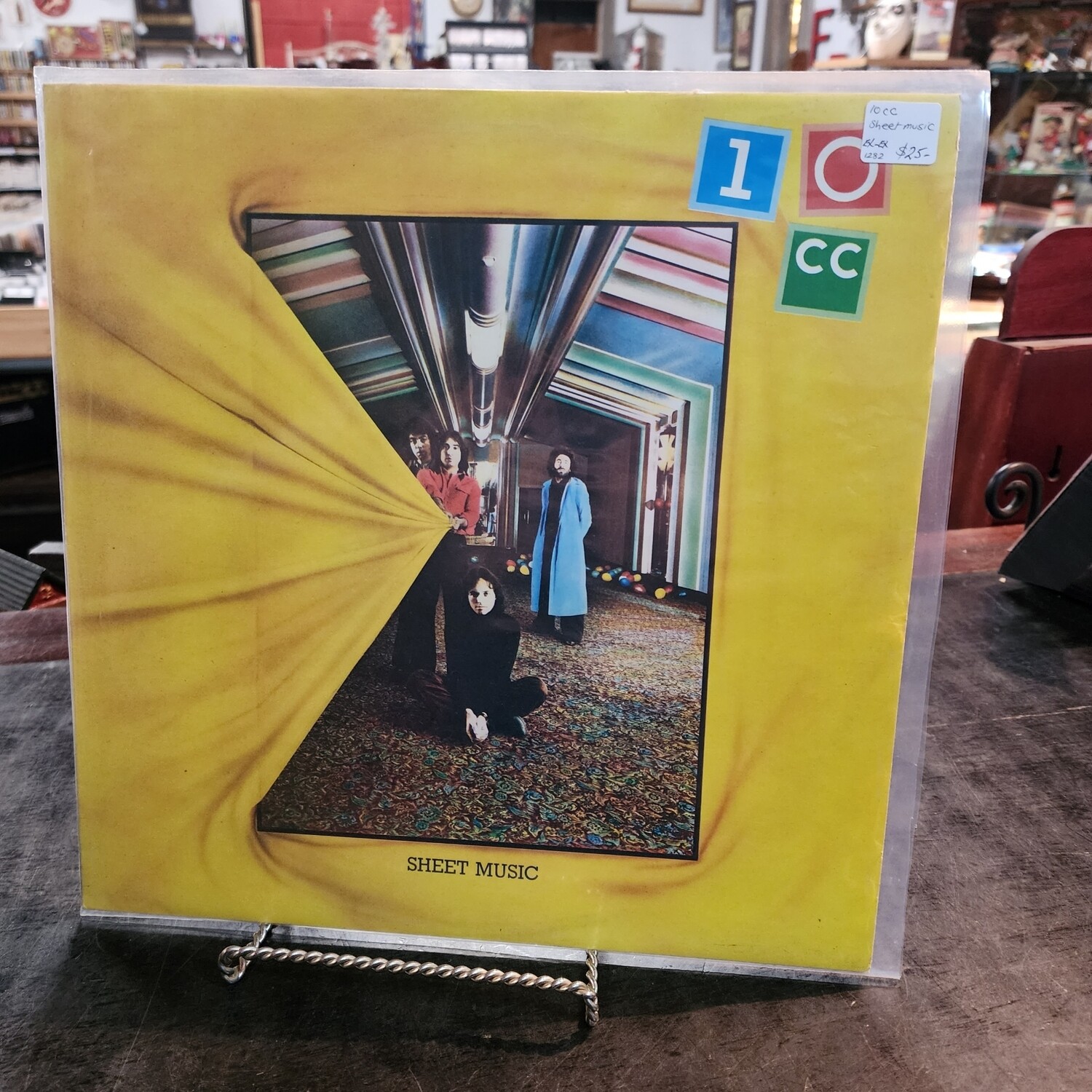 10 CC SHEET MUSIC Store The Funky Pickers Shed Vinyl, Garagenalia