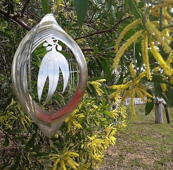 Aussie Spinners Australiana Gumnut 30cm 304 Stainless Steel