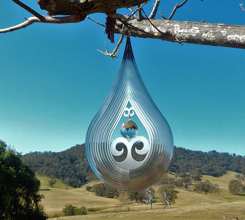 Aussie Spinners Designer Contempo Collection Crystal Flame 304