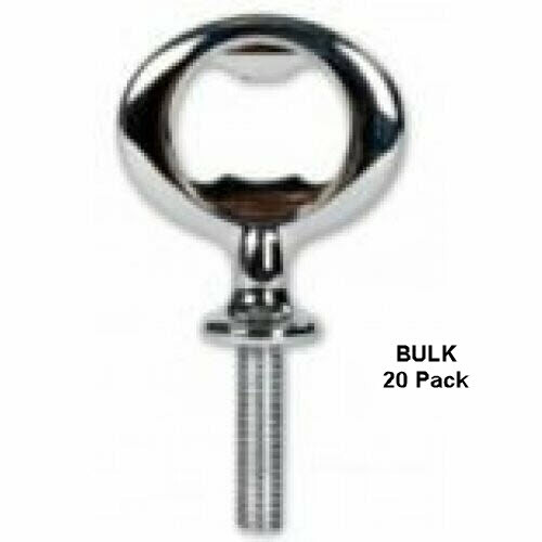 Chrome Bottle Opener Kit Bulk 20 Pack (Woodturing)