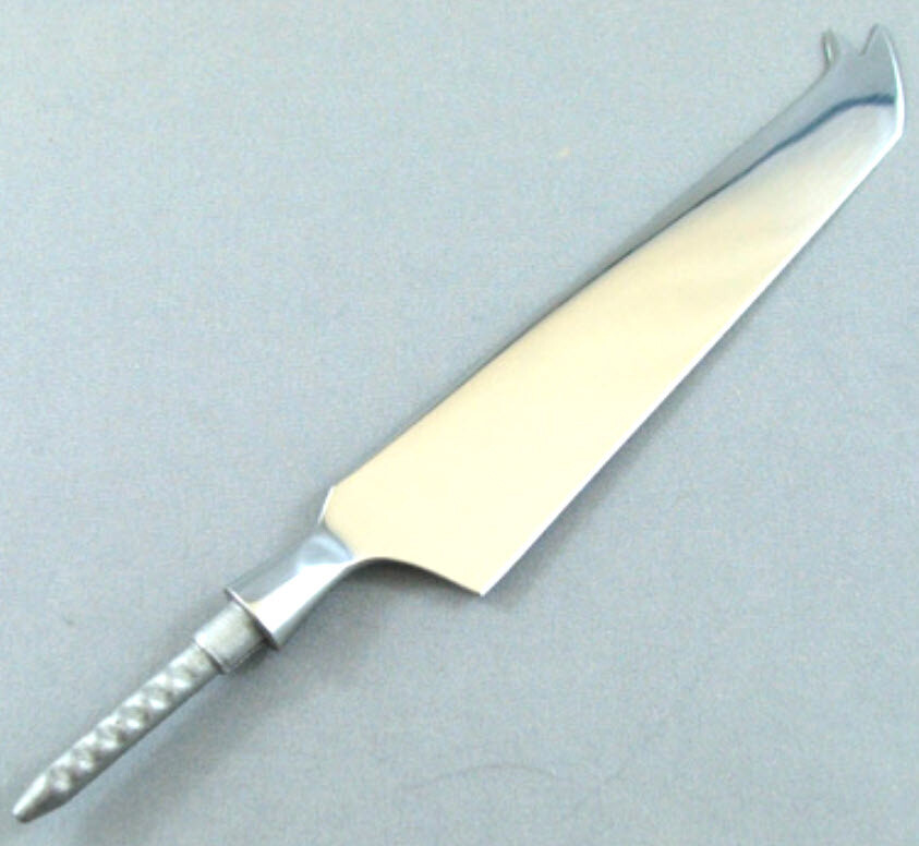 European Cheese Forked Knife Kit (Stainless) High End with Cast Bolster