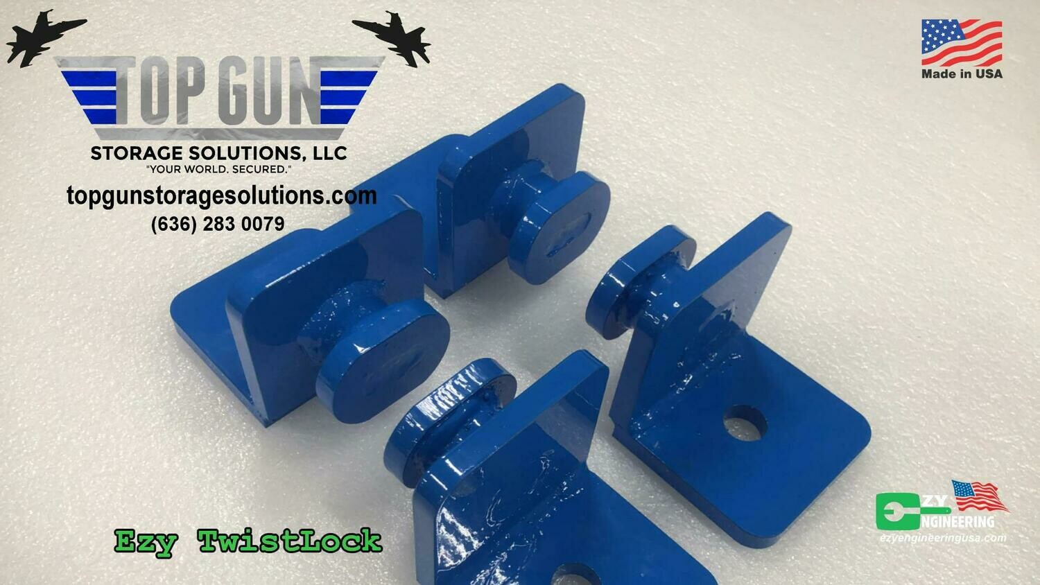 Shipping container fastening Ezy TwistLock Container Tie Downs Made in