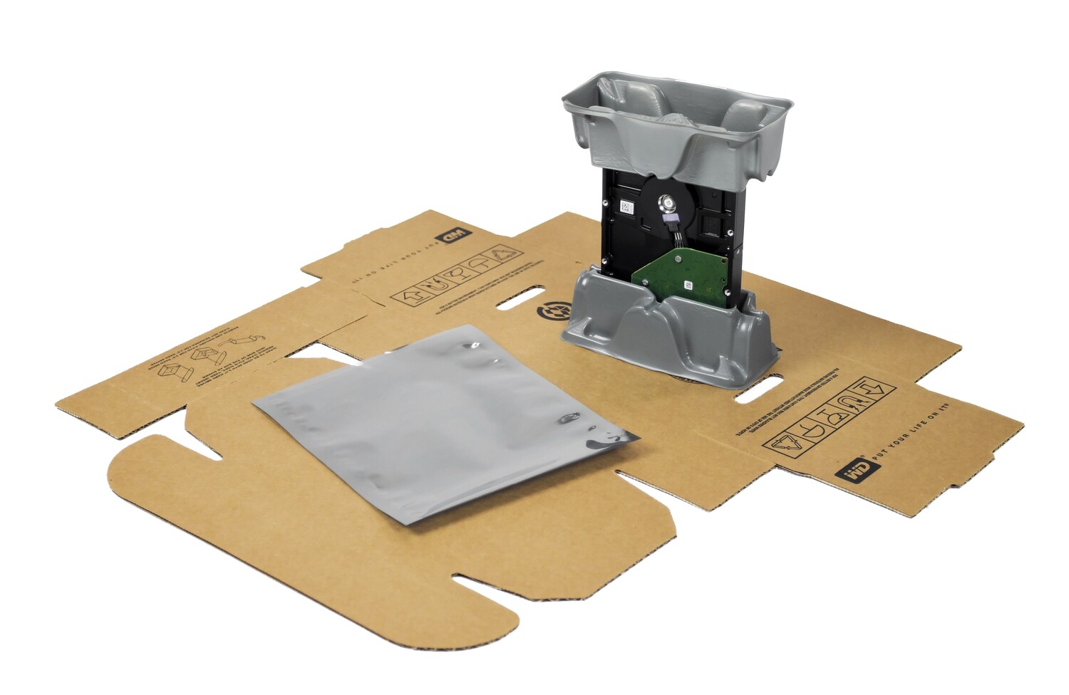 3.5" HDD Single Kit Hard Drive Packaging