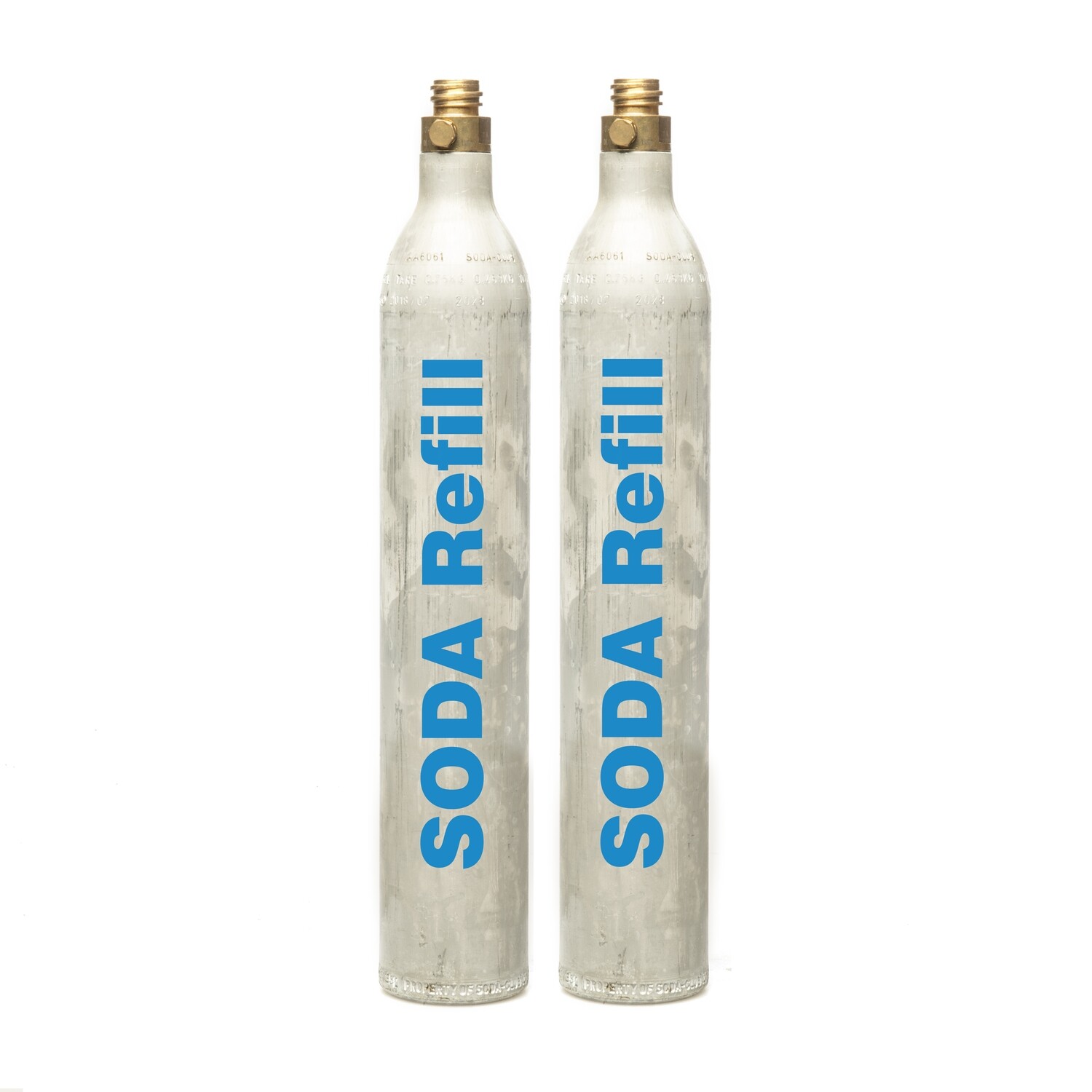 CO2 Refill 2 Cylinders, Sodastream, Aarke, Sprudelux
