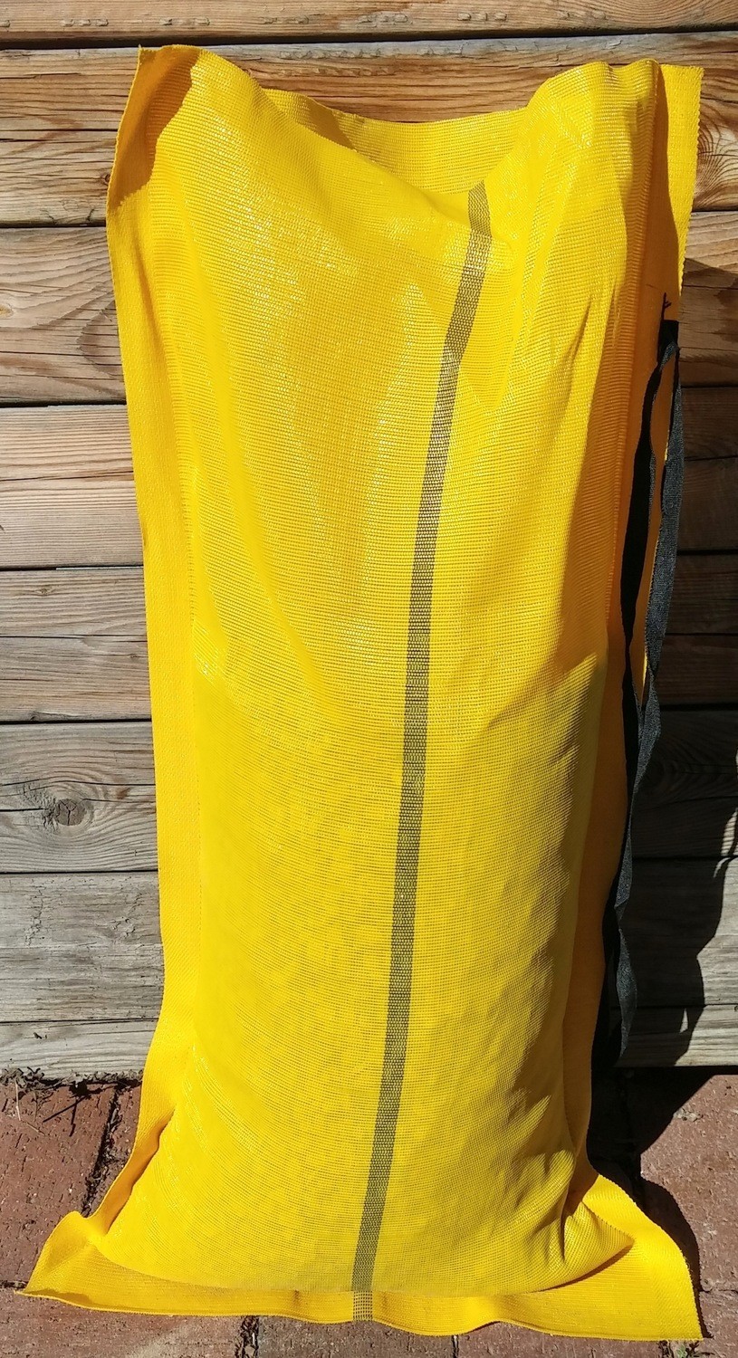 Hiviz gravel bags (filled) approx. 10"x20" filled size