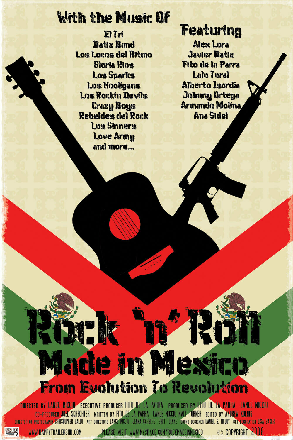 Rock ‘n’ Roll Made in Mexico DVD (English Version Only) Store
