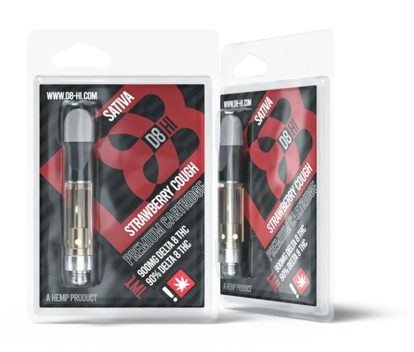 D8 HI Strawberry Cough 900 MG