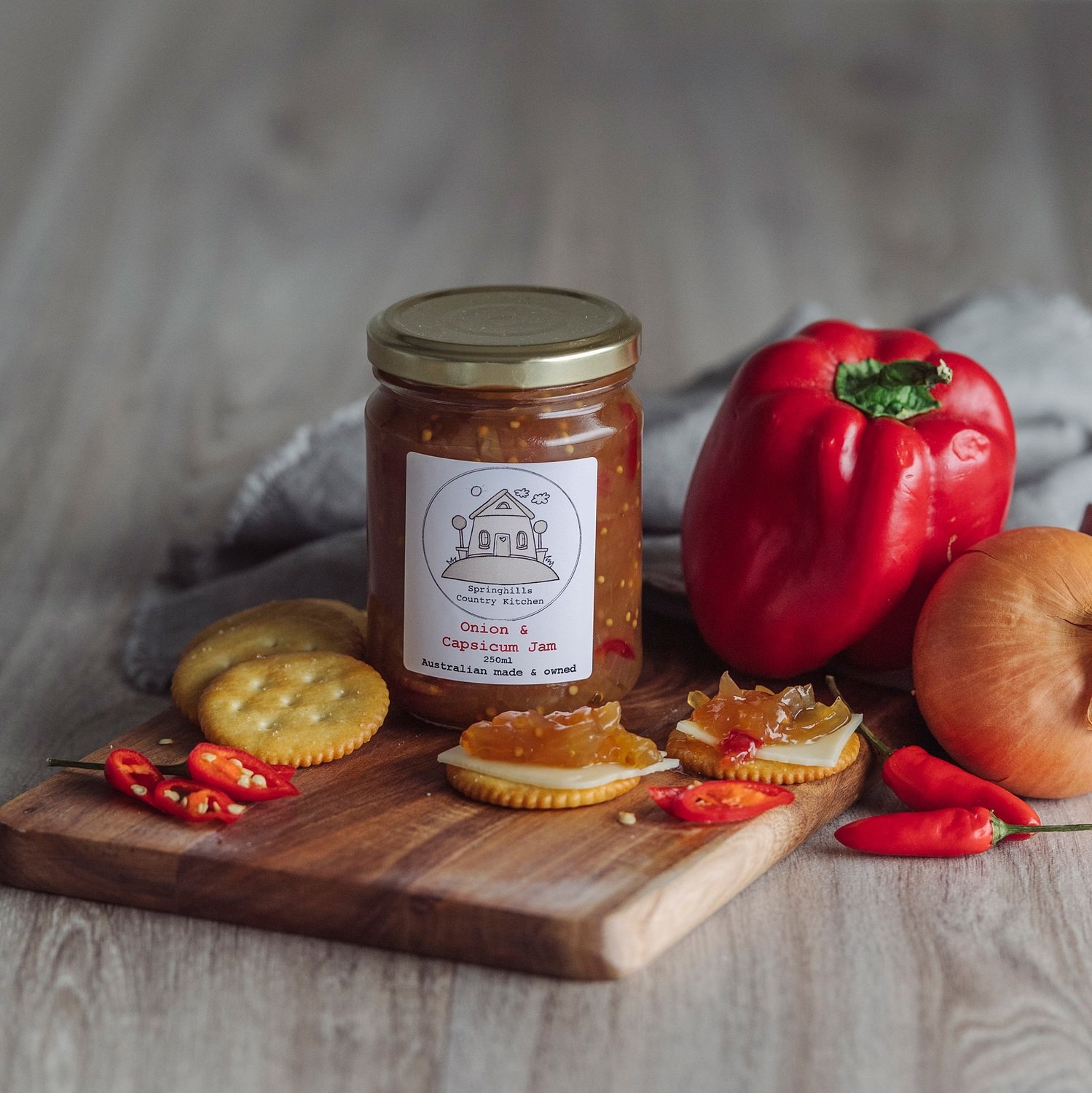 Onion & Capsicum Jam 250mls