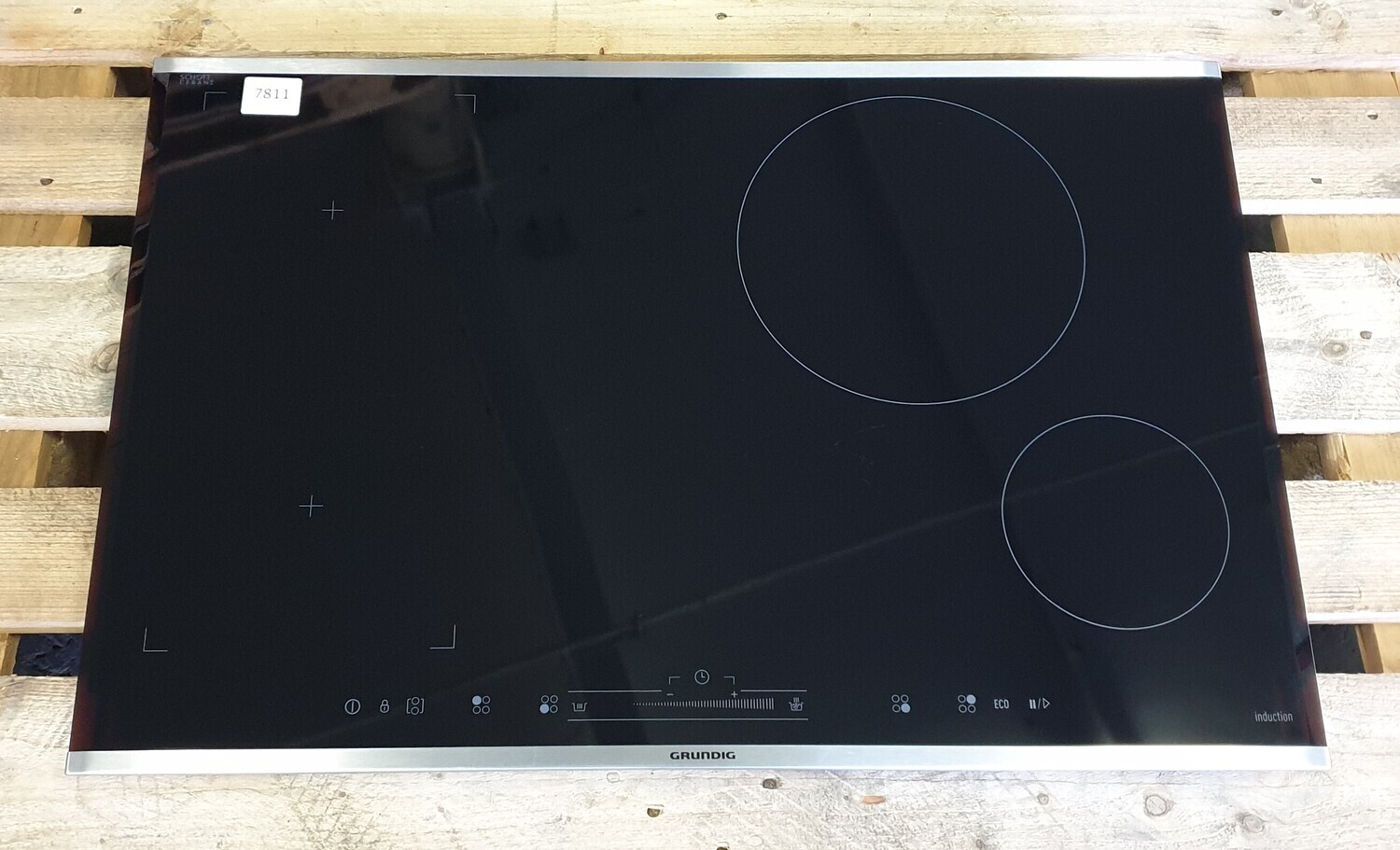 Grundig GIEI824470HX 77cm FlexiZone Induction Hob Black