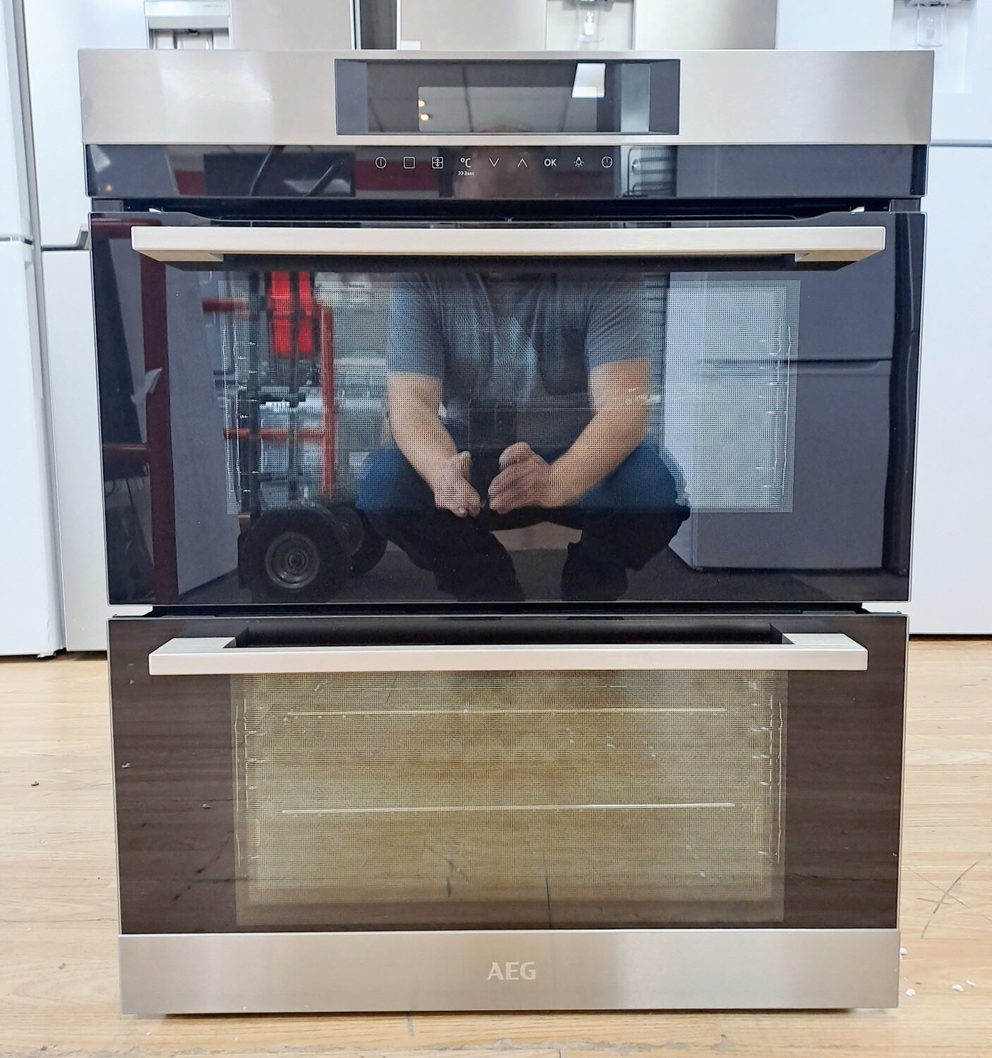 AEG SurroundCook DUK731110M Electric Builtunder Double Oven