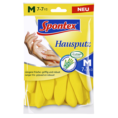 Haushaltshandschuhe Latex Spontex MAPA Haushaltshandschuhe 24 Stück - Latex Mit Baumwollfutter Größe S Latexhandschuhe Mit Baumwollfutter Für Empfindliche Hände