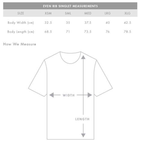 NZBF Embroidered Singlet - Old Logo