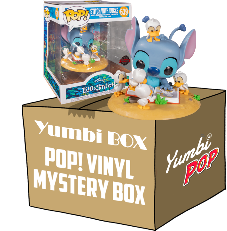 Yumbi Mystery Box Stitch with Ducks Deluxe Lilo y Stitch + 2 Pops!
