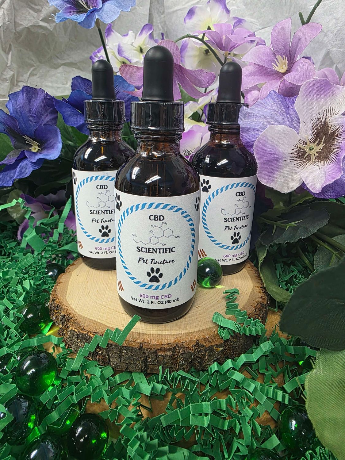 CBD Scientific--Pet tincture (600 mg; 2 oz)