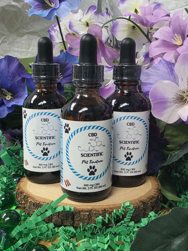 CBD Scientific--Pet tincture bacon flavored (2 oz; 300 mg)