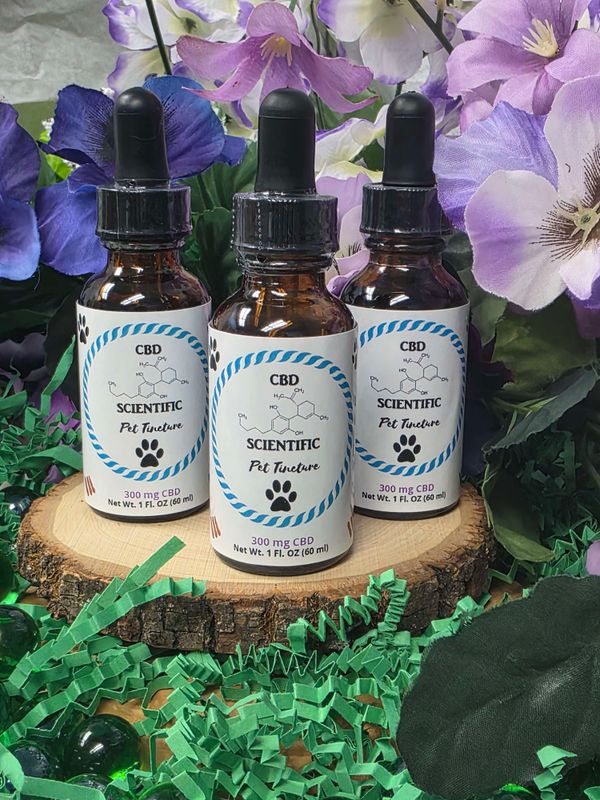CBD Scientific--Pet tincture (300 mg; 1 oz)