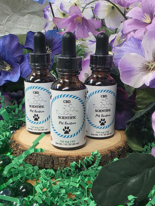 CBD Scientific--Pet tincture (150 mg; 1 oz)