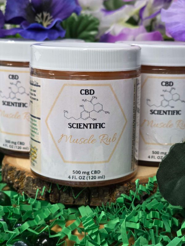 CBD Scientifc--Muscle Gel (4 oz)