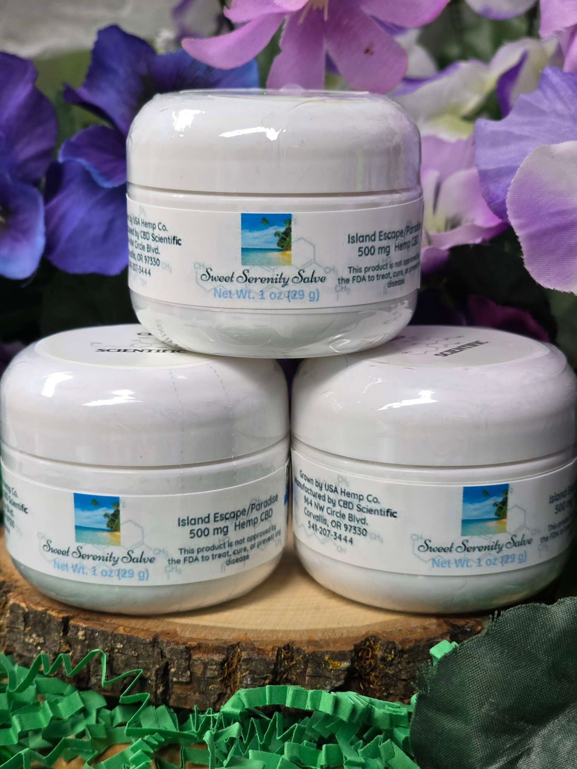 CBD Scientific--Island Paradise Salve (500 mg CBD)