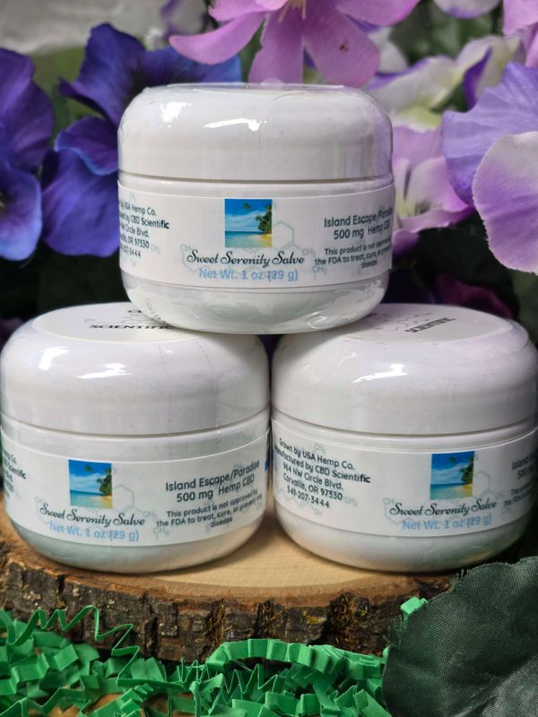 CBD Scientific--Island Paradise Salve (500 mg CBD)