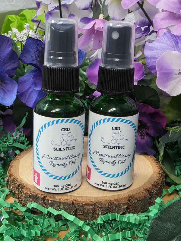 CBD Scientific--Menstrual cramp remedy oil